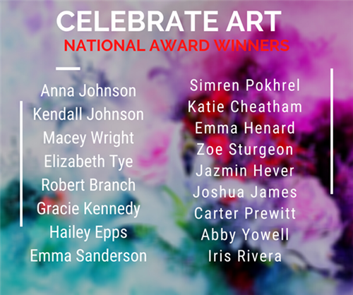 Celebrate Art National Award Winners 